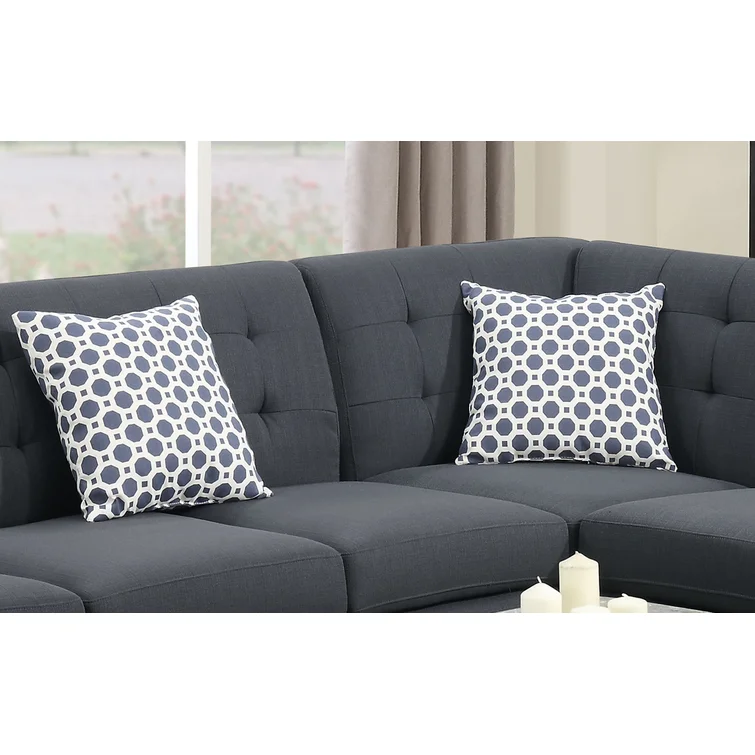 Millette 3 - Piece Upholstered Sectional
