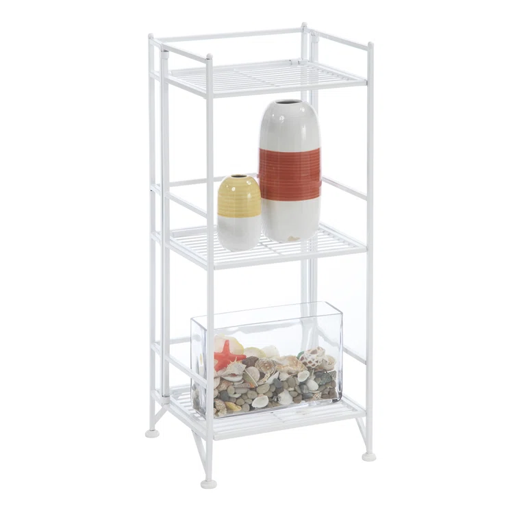Edwin 32.50' H x 13'' W Metal Folding Shelf