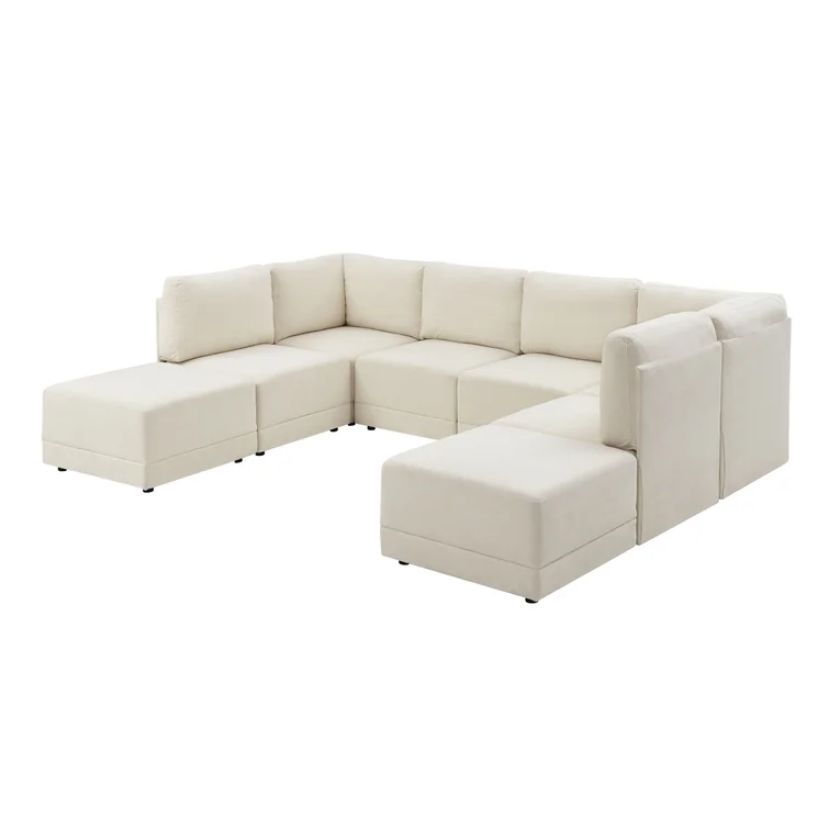 Rodrigue 8 - Piece Upholstered Sectional
