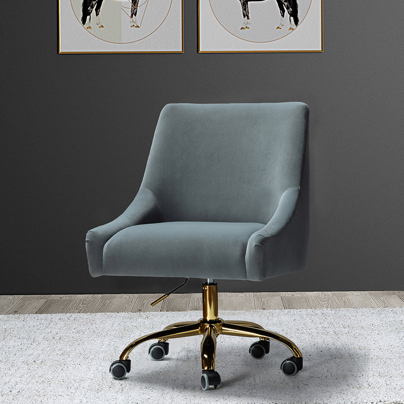 Holly Velvet Office Chair