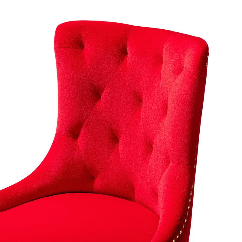 Adega Velvet Adjustable Office Chair