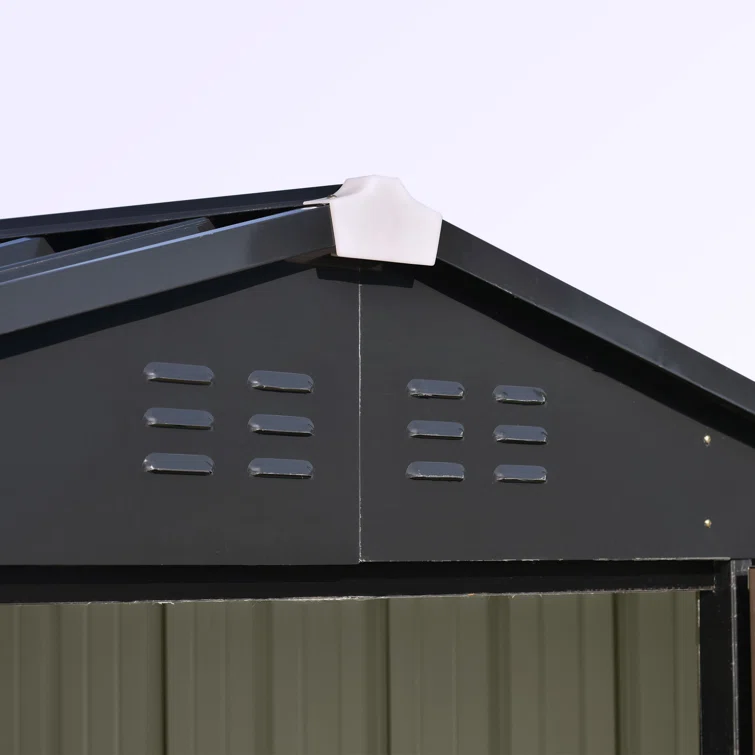 8 ft. W x 6 ft. D Tool Shed