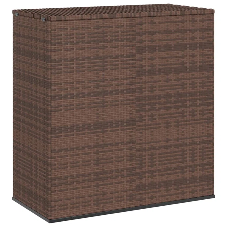 Outdoor Storage Deck Box Chest Cabinet for Patio Cushions Tools PE Rattan