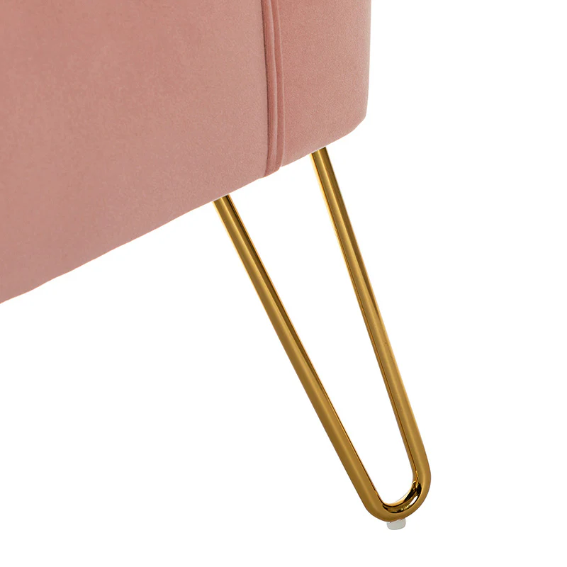 Ainhoa Velvet Tufted Back Side Chair