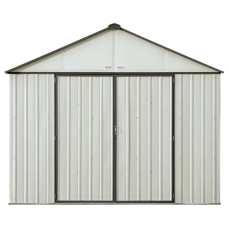 EZEE 10 ft. W x 8 ft. D Metal Storage Shed