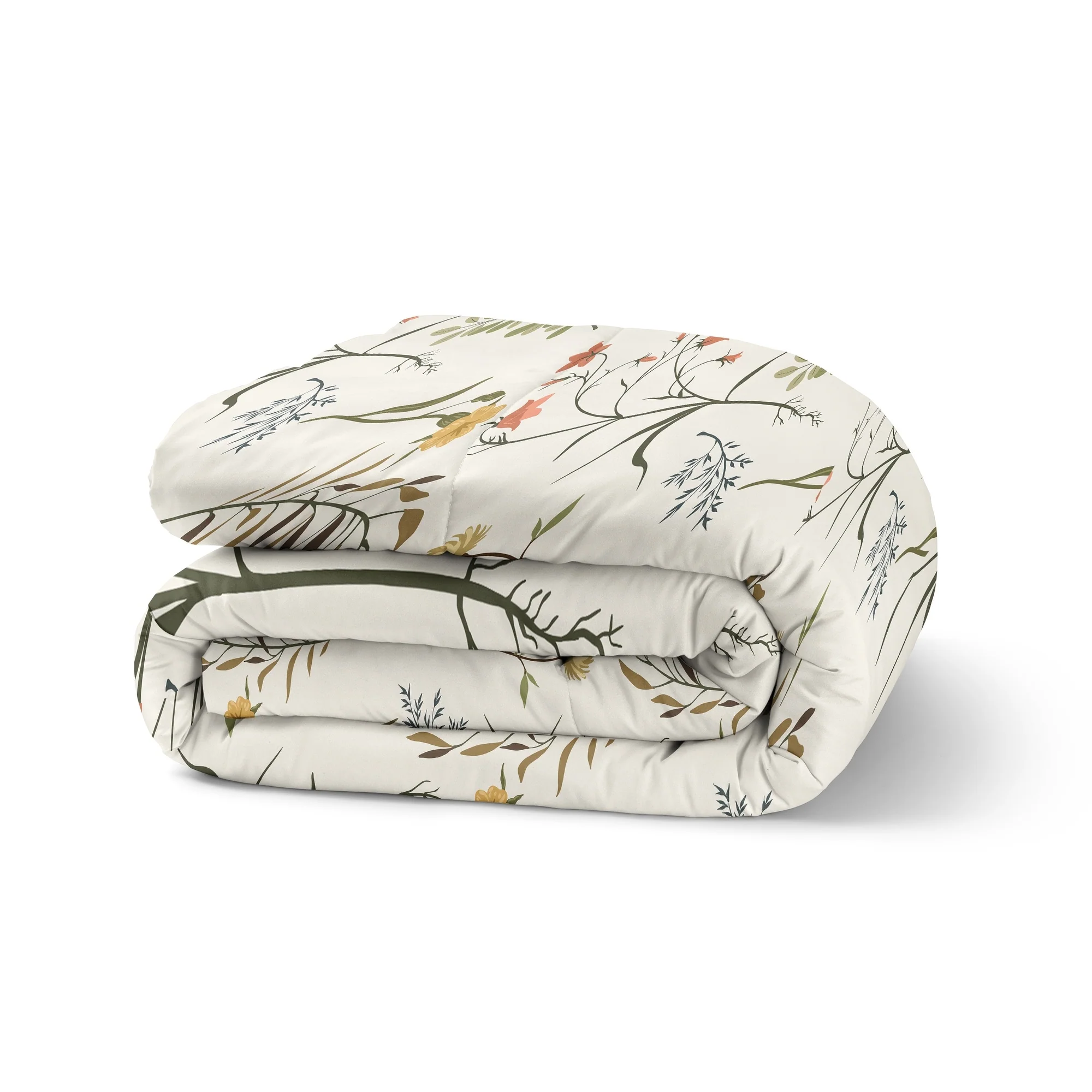 FALL BOTANICALS IVORY Comforter Set By Kavka Designs