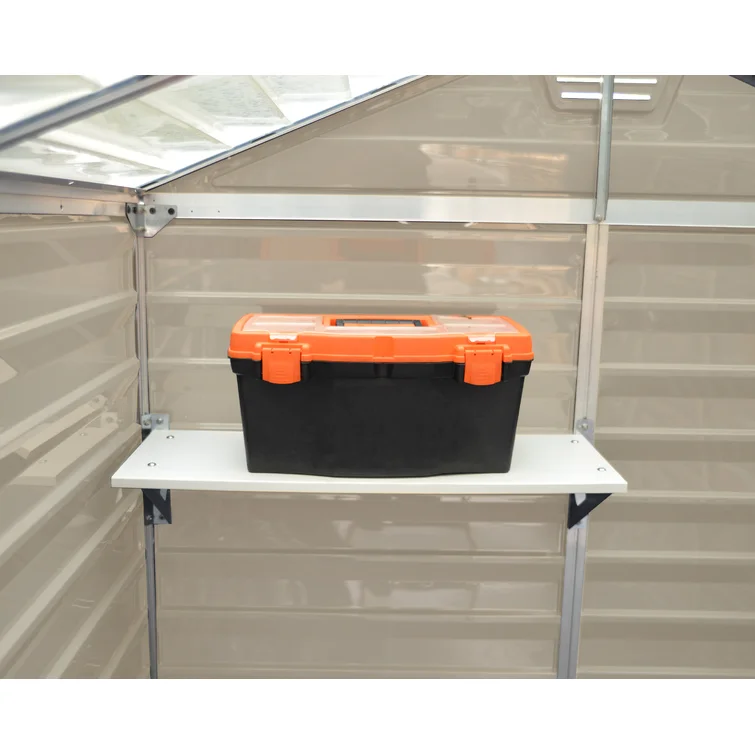 SkyLight 7 ft. W x 22 ft. D Plastic Storage Shed