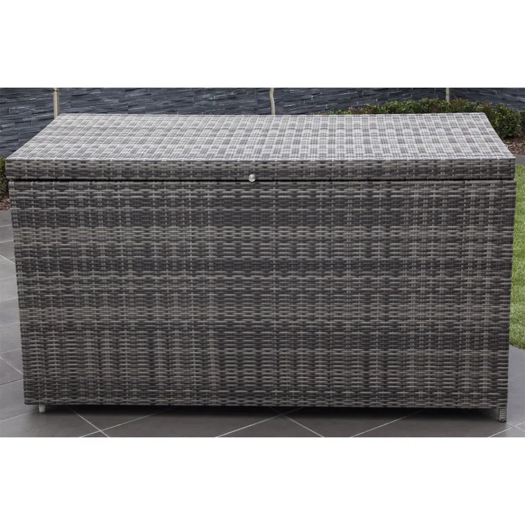 Direct Wicker 265 Gallons Water Resistant Wicker Deck Box