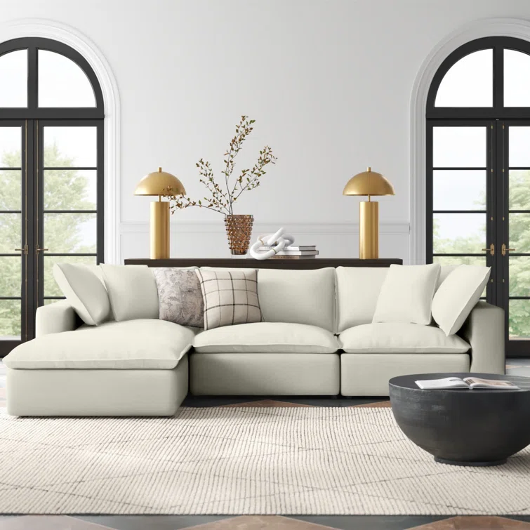 Ellaria 4 - Piece Upholstered Sectional