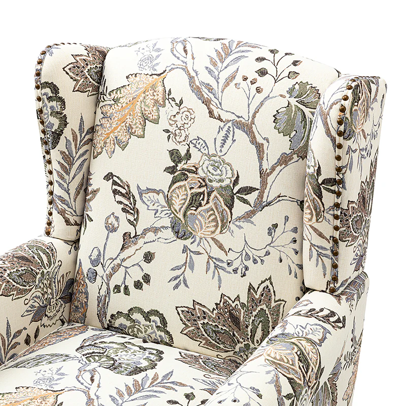 Felix Armchair with Spindle Legs