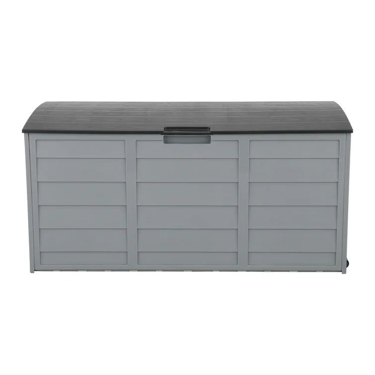 Winado 44'' W 75 Gallons Water Resistant Plastic Lockable Deck Box with Wheels