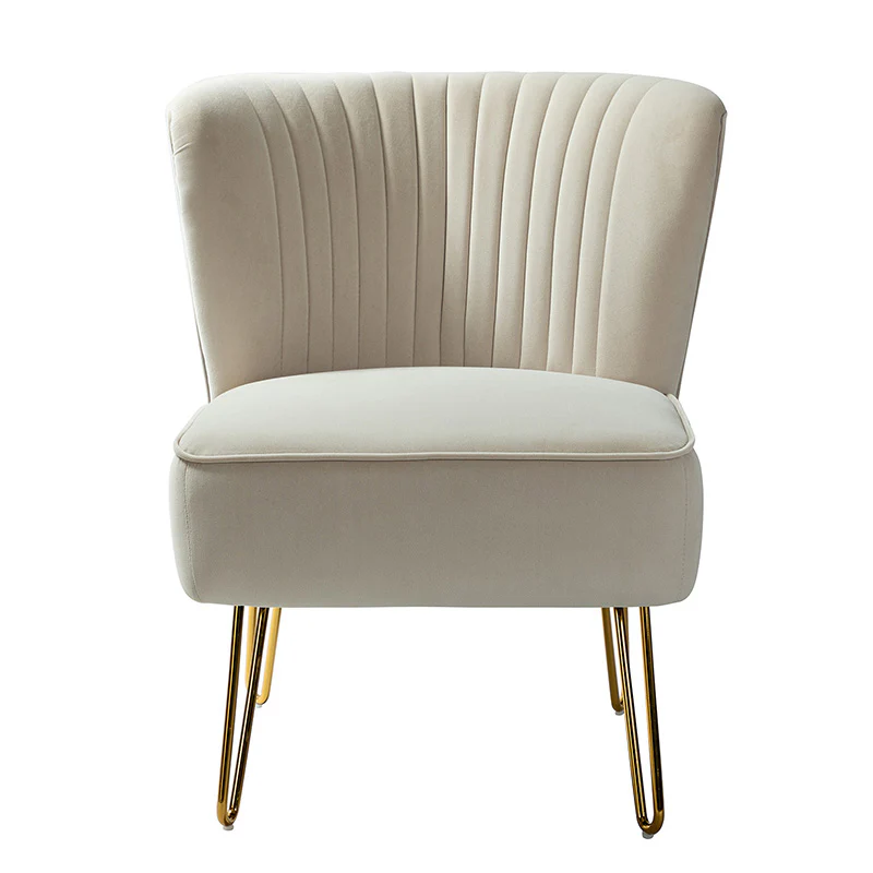Ainhoa Velvet Tufted Back Side Chair