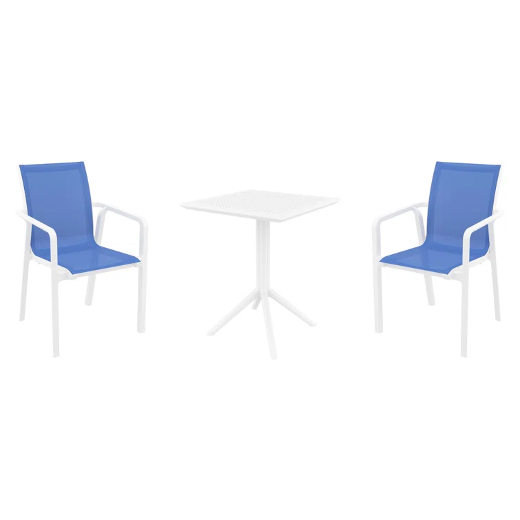 Farrah 2 - Person Square Outdoor Dining Set