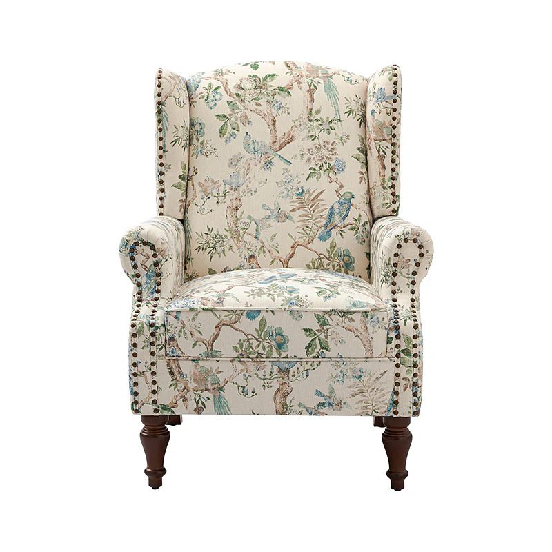 Felix Armchair with Spindle Legs