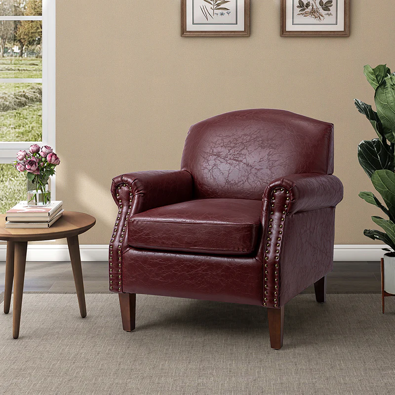 Gianfranco Vegan Leather Armchair