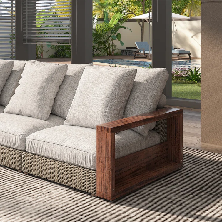 Maitund 6 - Person Outdoor Seating Group with Cushions