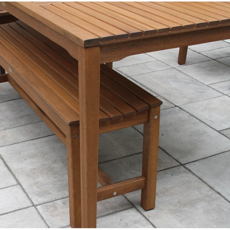 Fleur 7 - Person Rectangular Outdoor Dining Set