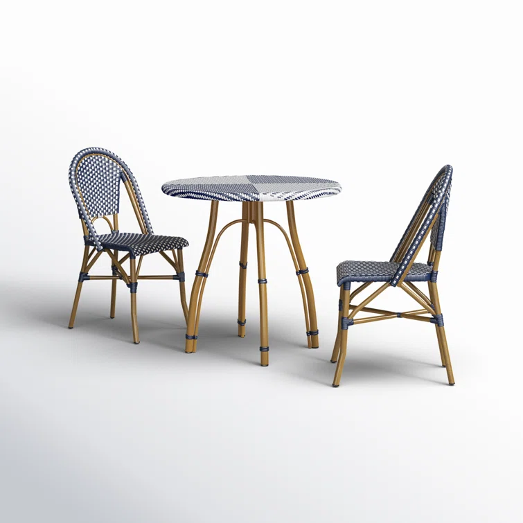Morvant 2 - Person Round Outdoor Dining Set