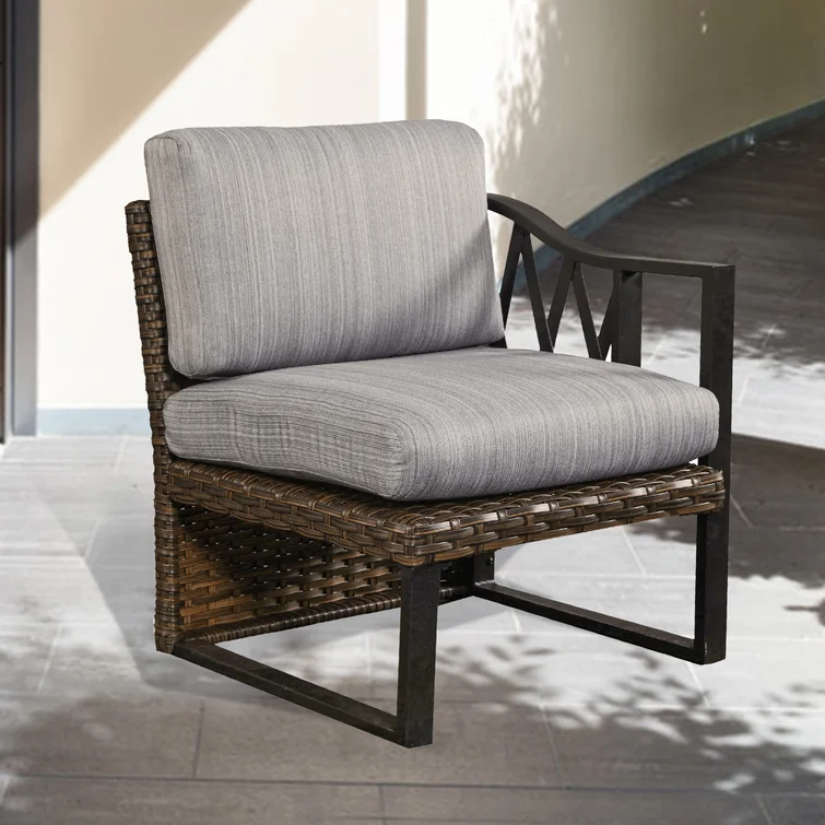 Moby 5 - Person Outdoor Seating Group with Cushions