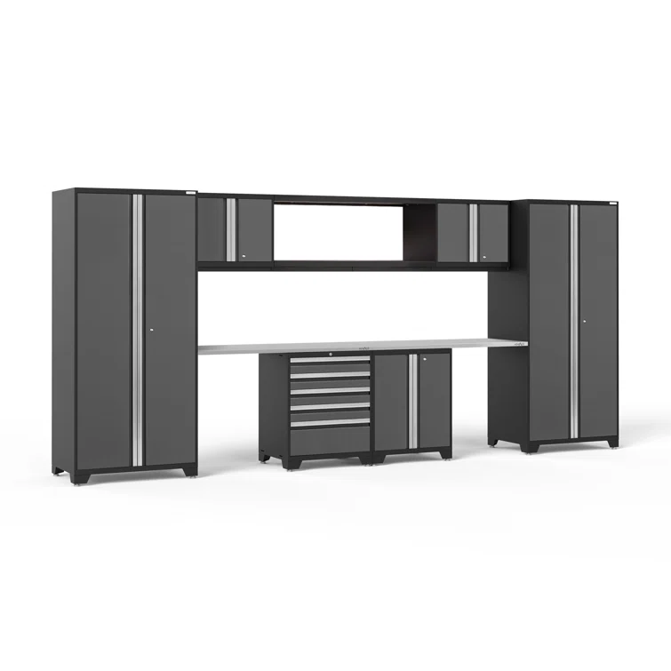 Pro Series Garage Storage Cabinet Set<!-- --> <!-- -->(Set of 9)