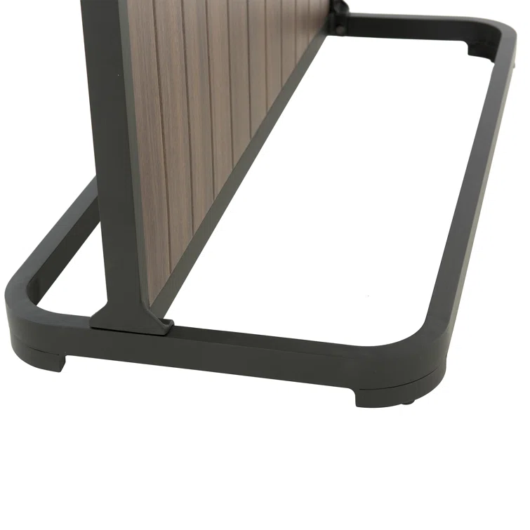 Sunjoy Gallons Gallon Water Resistant Metal Lockable Towel Valet in Brown