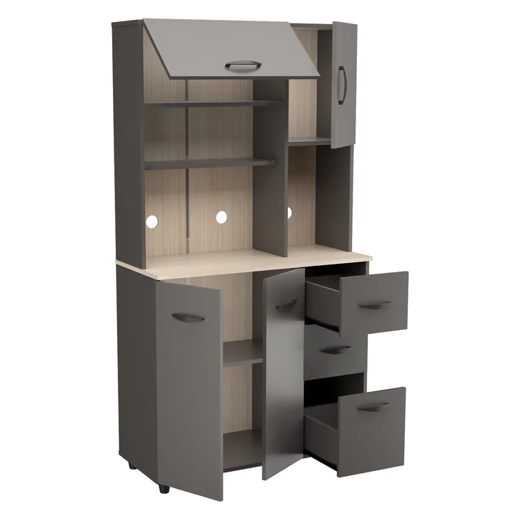 Kagishan Single Storage Cabinet ( 66.1'' H x 35'' W x 15.4'' D)