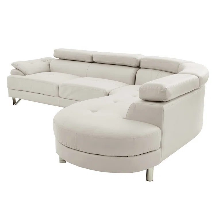 Longworth 2 - Piece Faux Leather Sectional