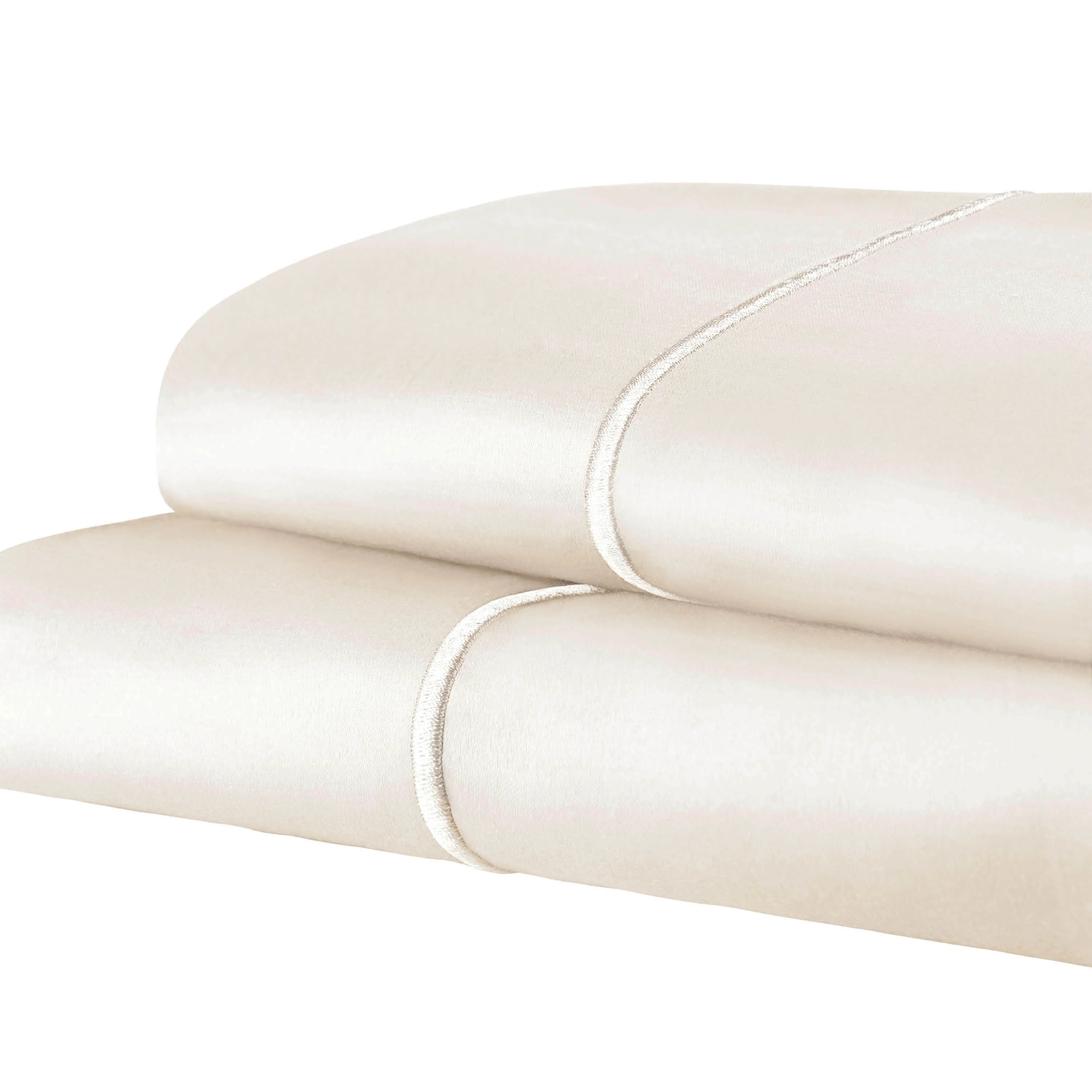Cotton 1500 Thread Count Solid Pillowcase by Superior - (Set of 2)