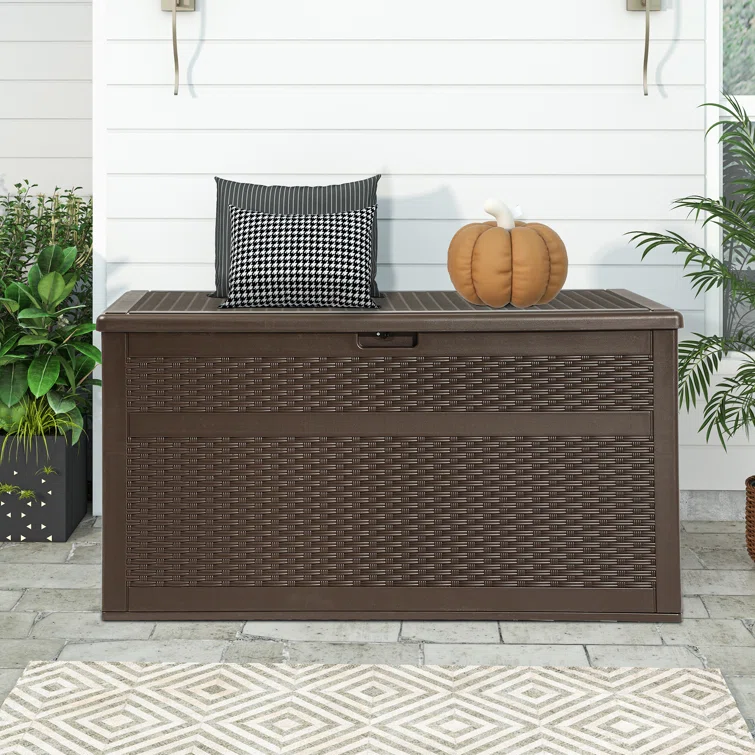 Balconera 63.39'' W 230 Gallons Resin Lockable Deck Box