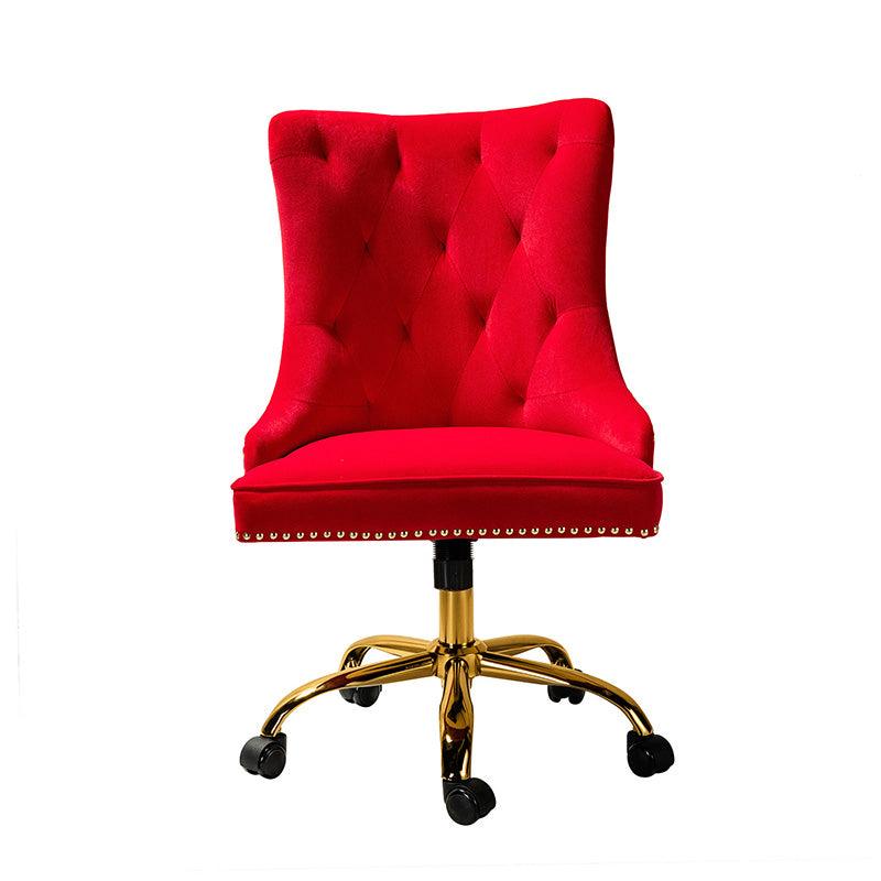 Adega Velvet Adjustable Office Chair