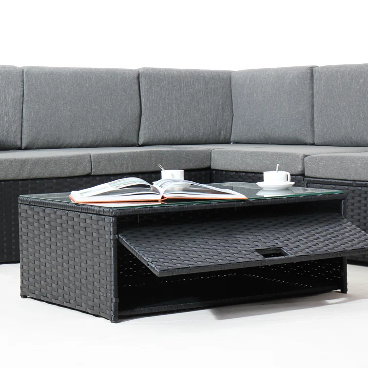 Cotswald 5 - Person Outdoor Seating Group with Cushions