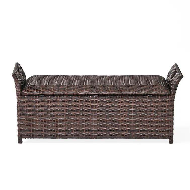 Quinto Wicker Outdoor Bench