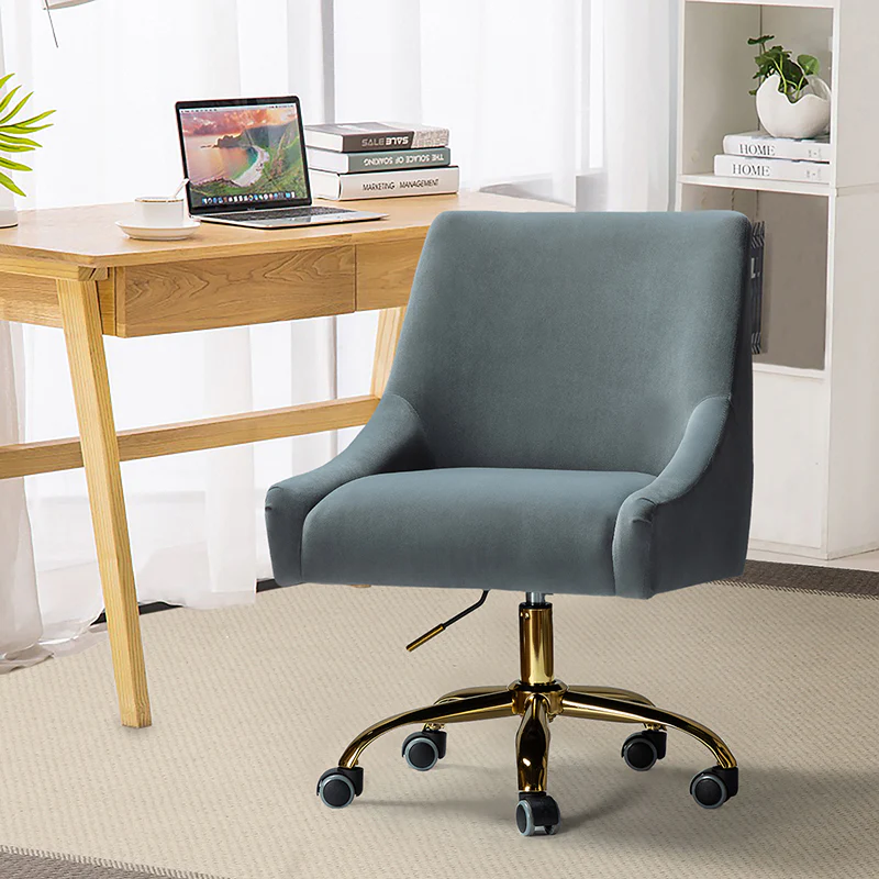 Holly Velvet Office Chair