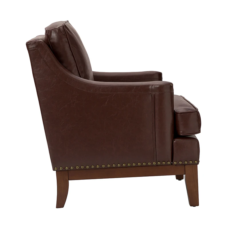Christoph Vegan Leather Armchair