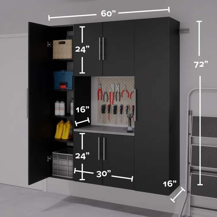 Zerangue 4 Piece Storage System
