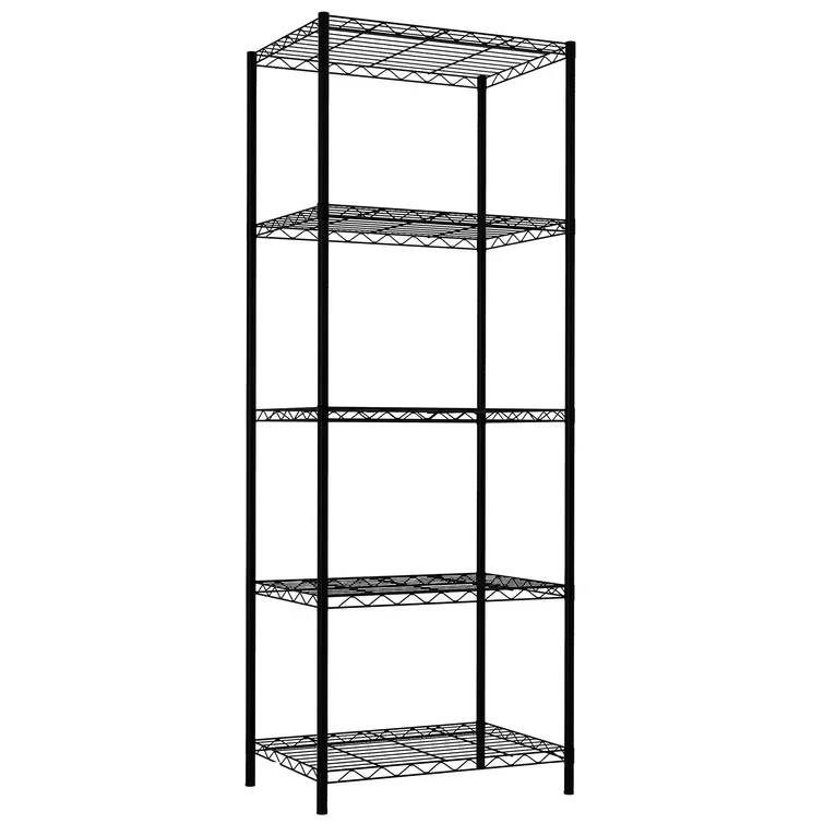 Pershore 61.8'' H X 22.4'' W X 13.6'' D 5-Layer Wire Shelving Unit