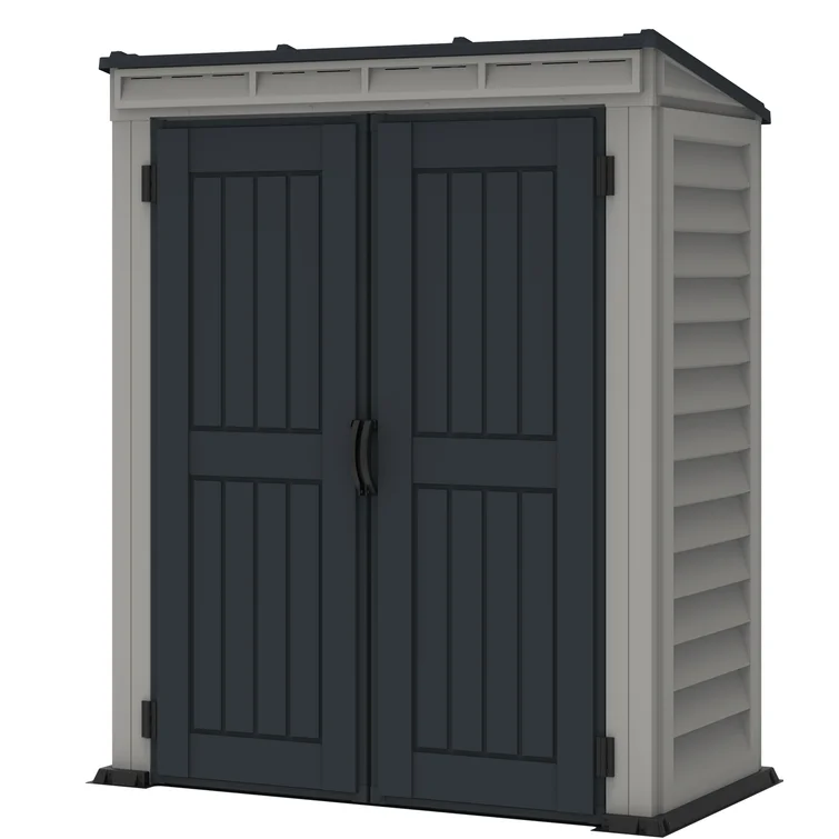 Yardmate Pent Plus 5.6 ft. W x 3 ft. D Plastic Lean-To Tool Shed