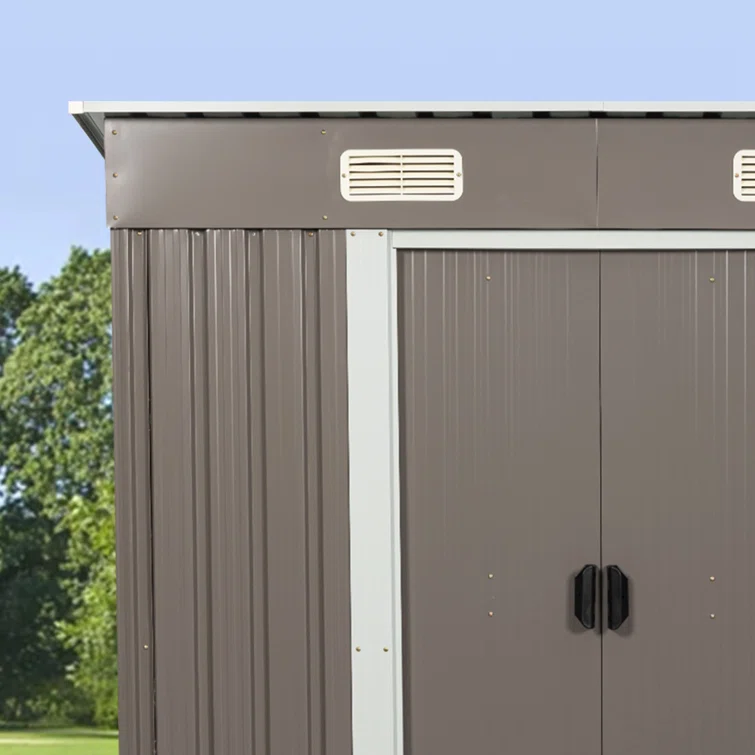 6 ft. x 4 ft. Metal Tool Shed