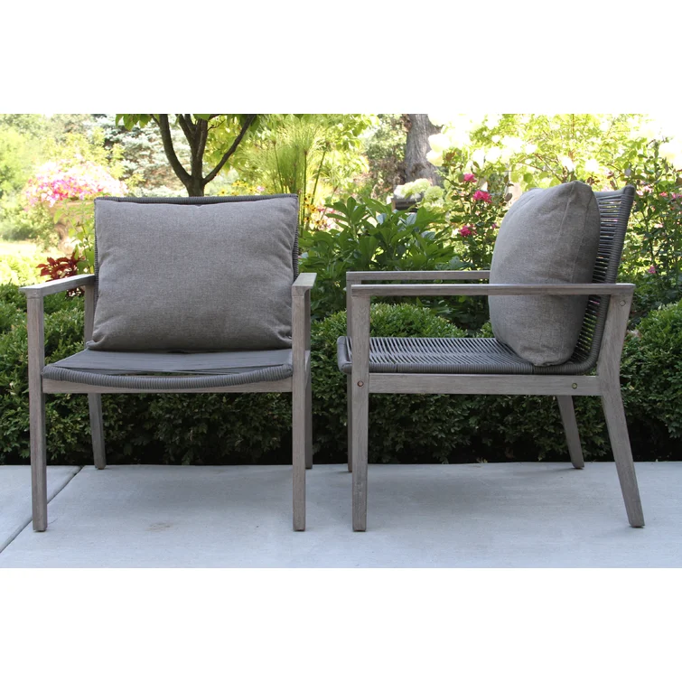 Arnot 2 - Person Outdoor Seating Group with Cushions