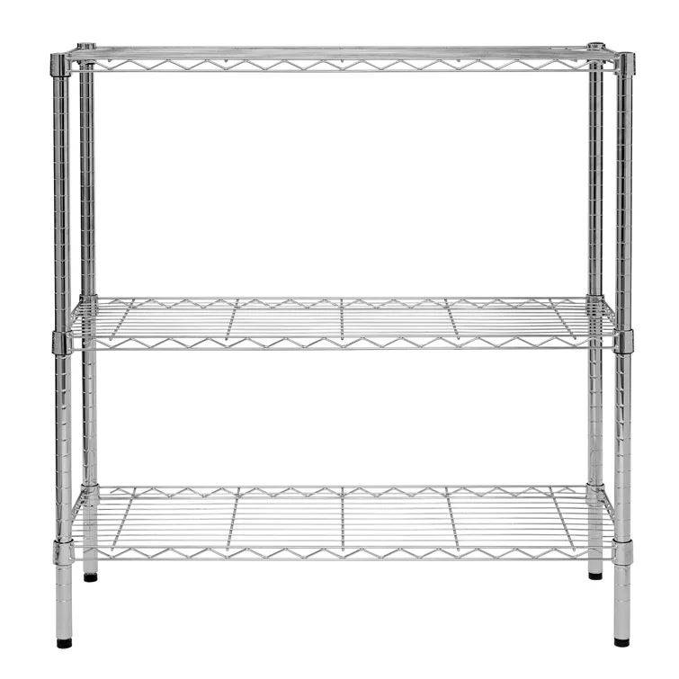 Wayfair Basics® Alexandrina 3-Tier Shelving Unit (36'' H X 36'' W X 14'' D)