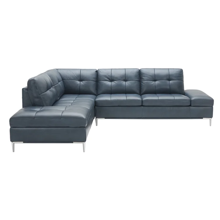 Mercier 2 - Piece Leather Sectional