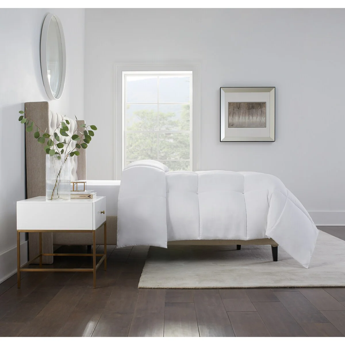 Serta Simply Clean Antimicrobial Down Alternative Comforter