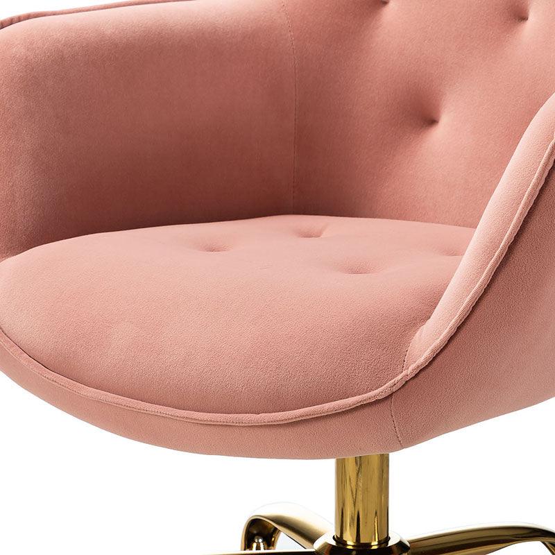 Jovida Velvet Tufted Office Chair