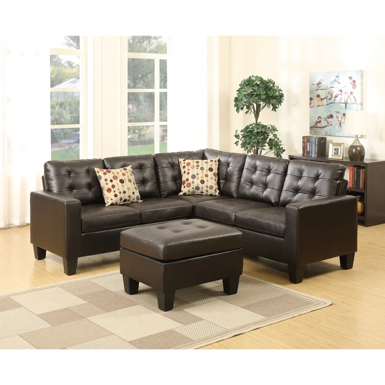 Karsyn Faux Leather Sectional