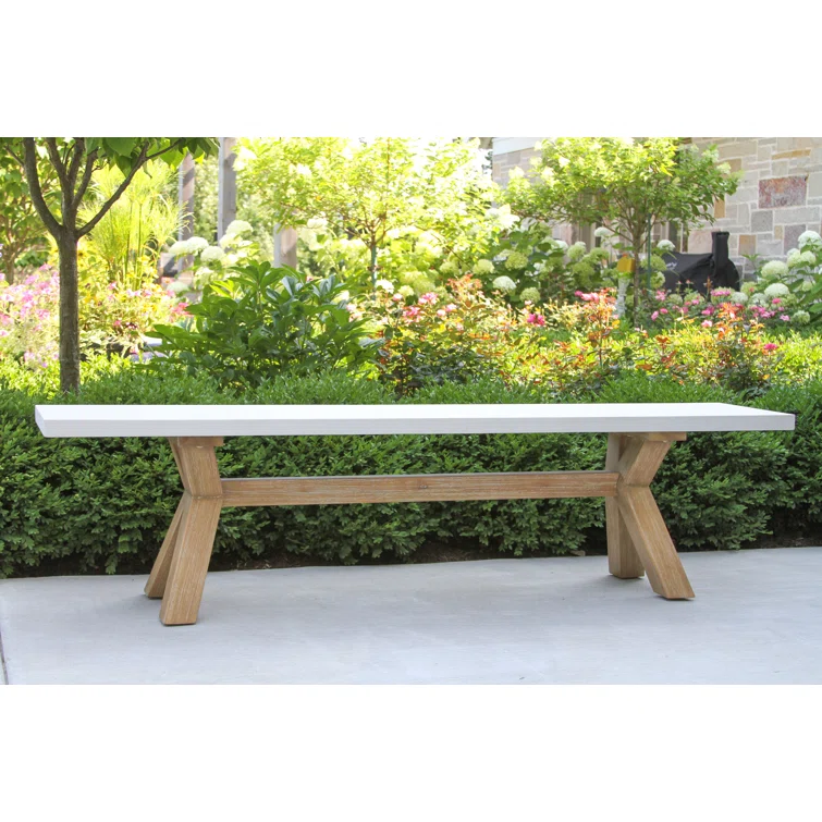 Fleur 6 - Person Rectangular Outdoor Dining Set with Cushions
