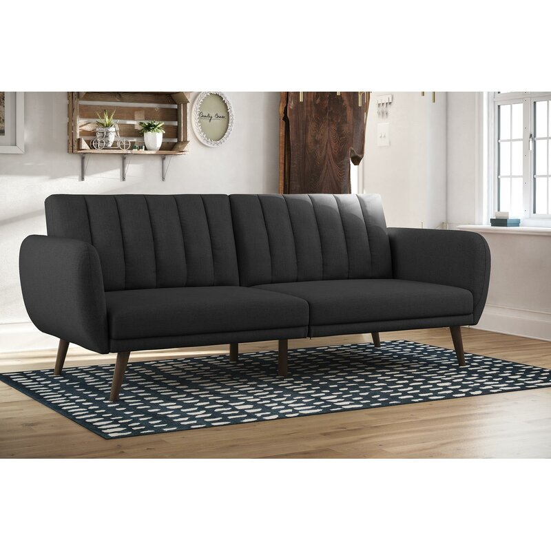 Novogratz Brittany 81.5'' Upholstered Sleeper Sofa