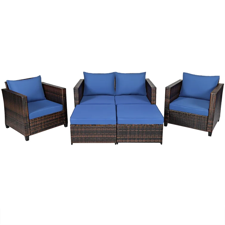 6 - Person Outdoor Seating Group with Cushions
