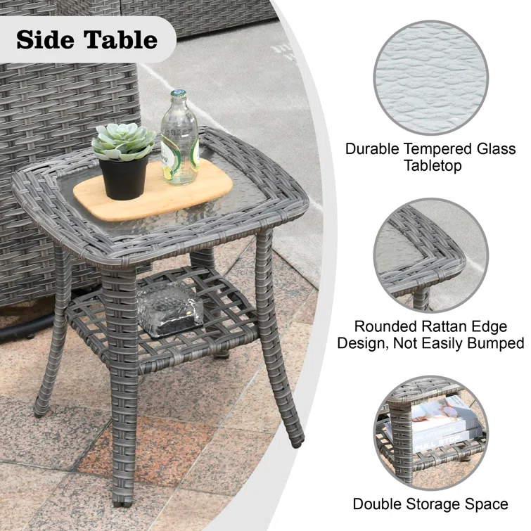 Aliva 6 - Person Outdoor Seating Group with Cushions