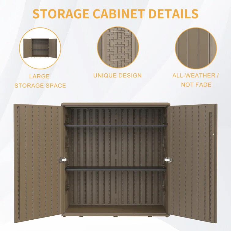 3 ft. W x 2ft . D Metal Tool Shed