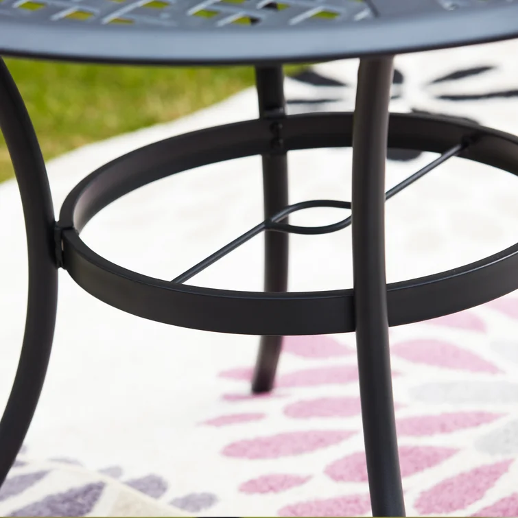 Rusi 4 - Person Round Outdoor Dining Set